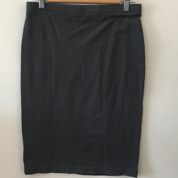 GAP stretch gray casual pencil skirt S - Picture 2 of 2